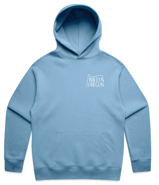 Winter Essential Hoodie - Light Blue