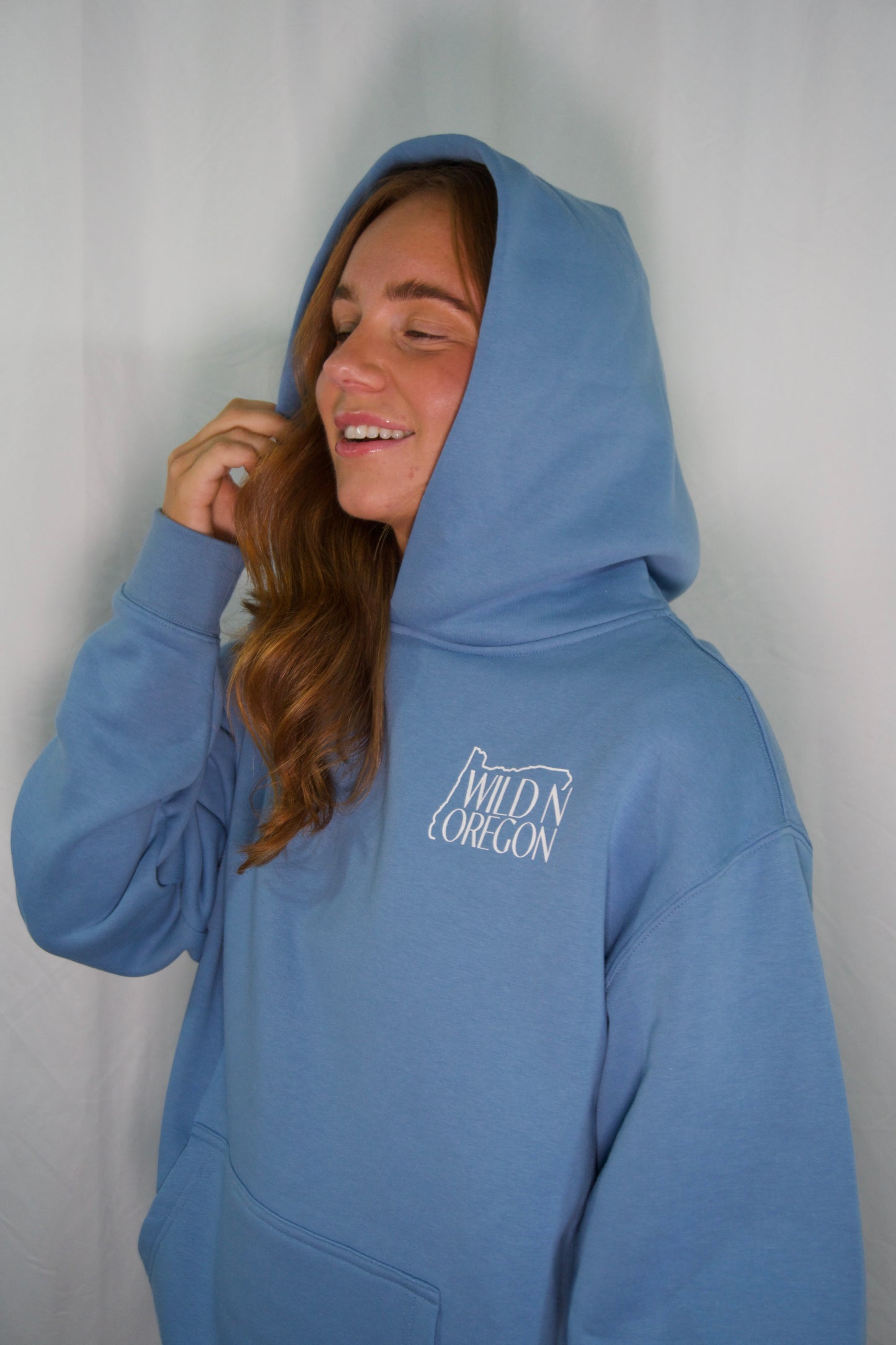 Winter Essential Hoodie - Light Blue