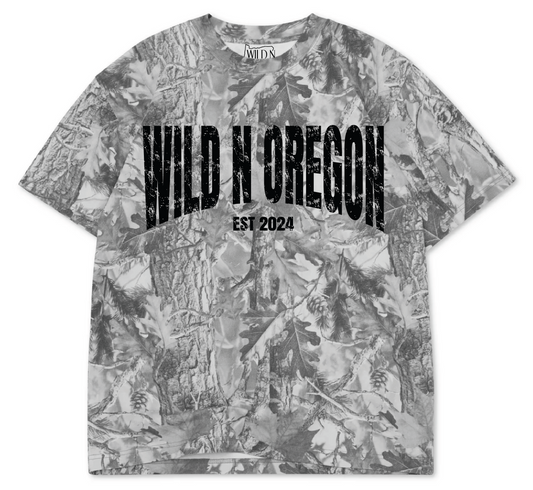 Grey Camo Tee ( available in person)