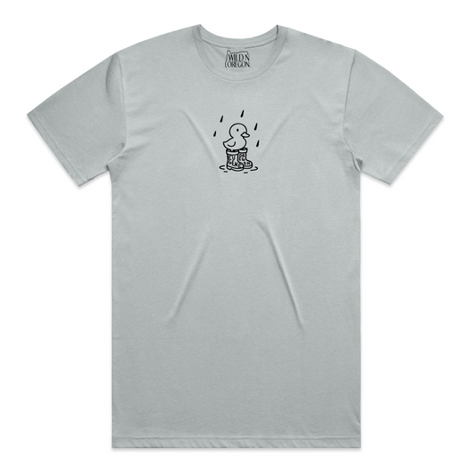 Little Duck Tee - Light Grey